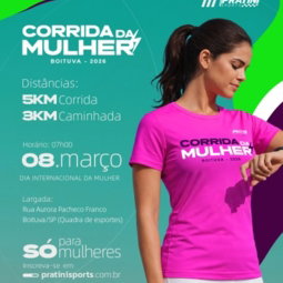 corrida da mulher pratini sports